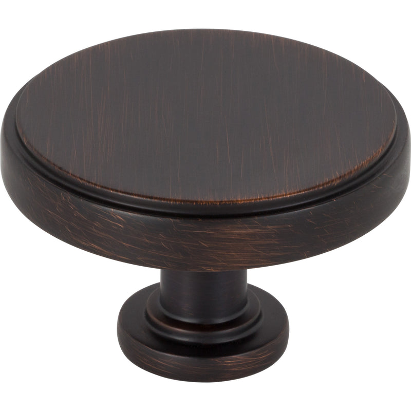 1-3/4" Diameter Brushed Oil Rubbed Bronze Richard Cabinet Knob