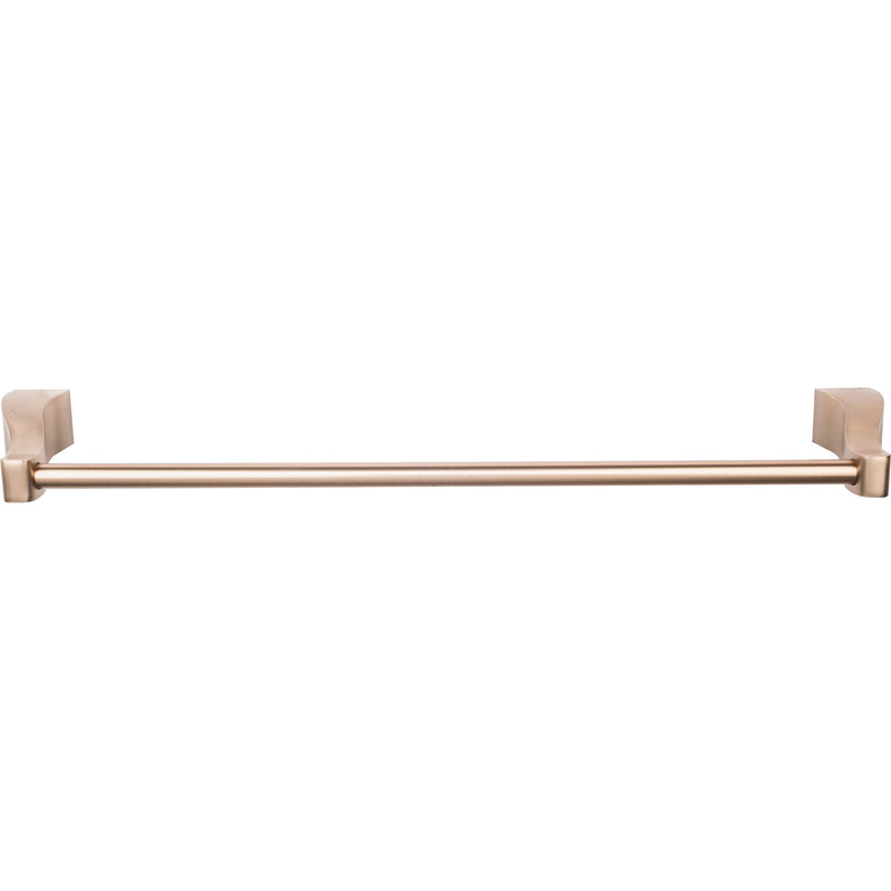 Aqua Bath Towel Bar 30 Inch Single Brushed Bronze