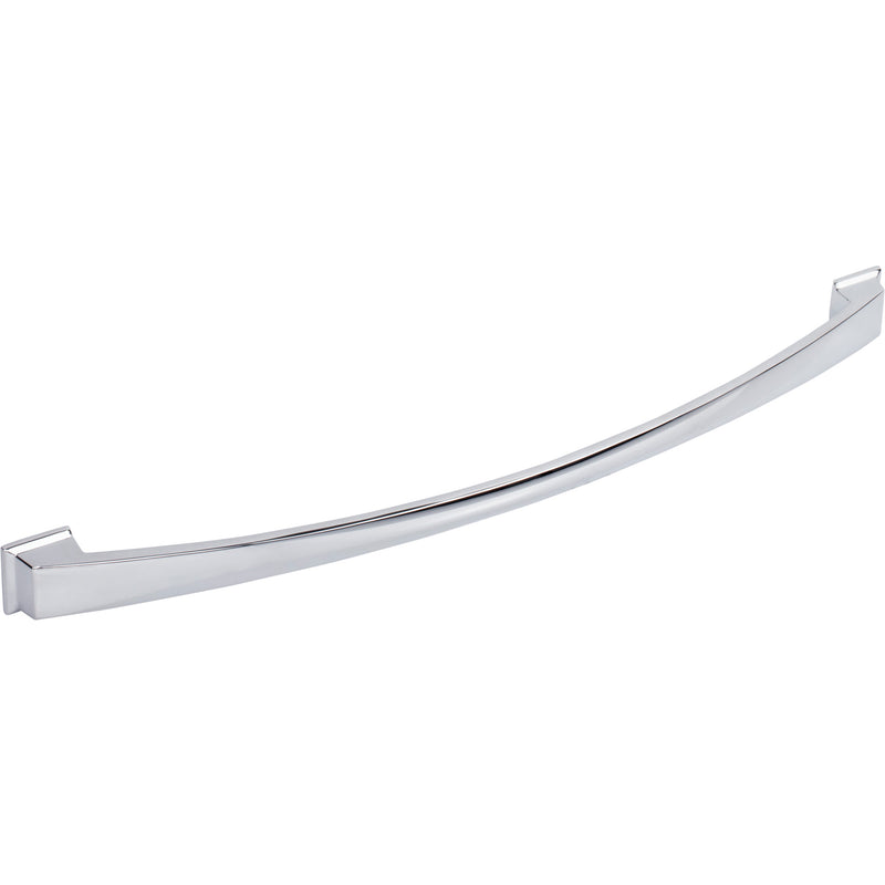 305 mm Center-to-Center Polished Chrome Arched Roman Cabinet Pull