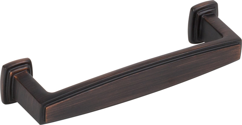 96 mm Center-to-Center Brushed Oil Rubbed Bronze Richard Cabinet Pull