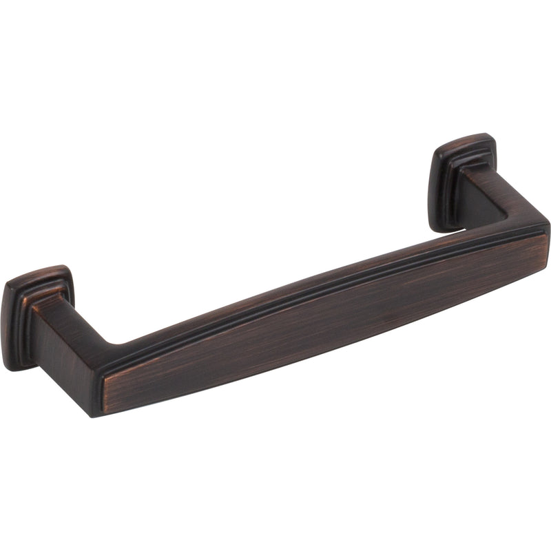 96 mm Center-to-Center Brushed Oil Rubbed Bronze Richard Cabinet Pull