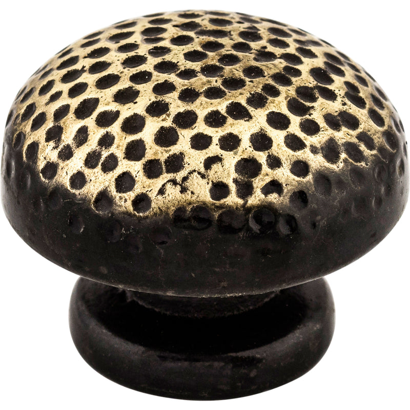 Warwick Knob 1 1/2 Inch Dark Antique Brass