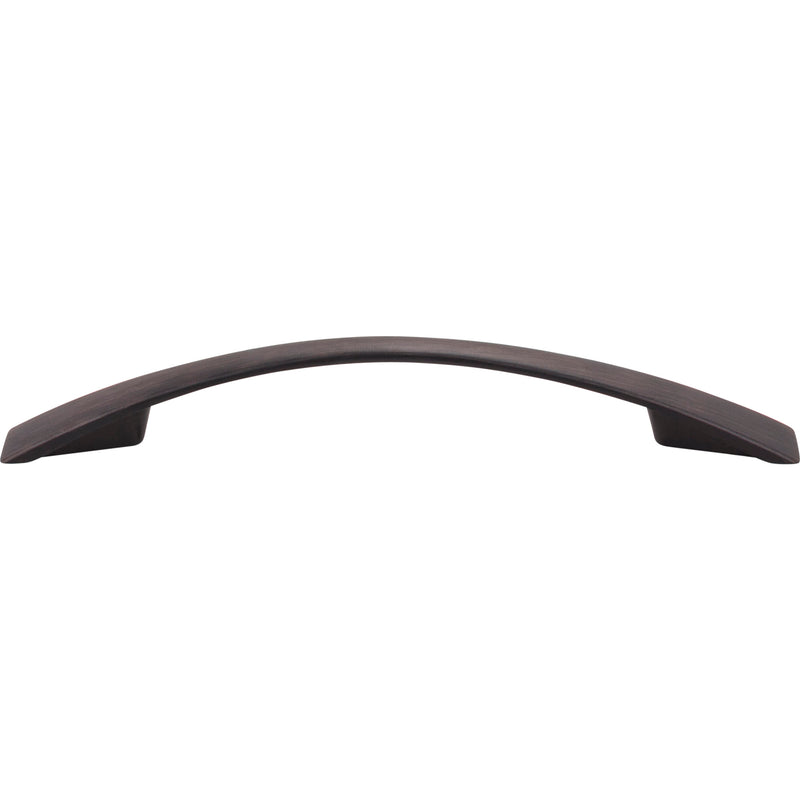 128 mm Center-to-Center Brushed Oil Rubbed Bronze Flared Regan Cabinet Pull