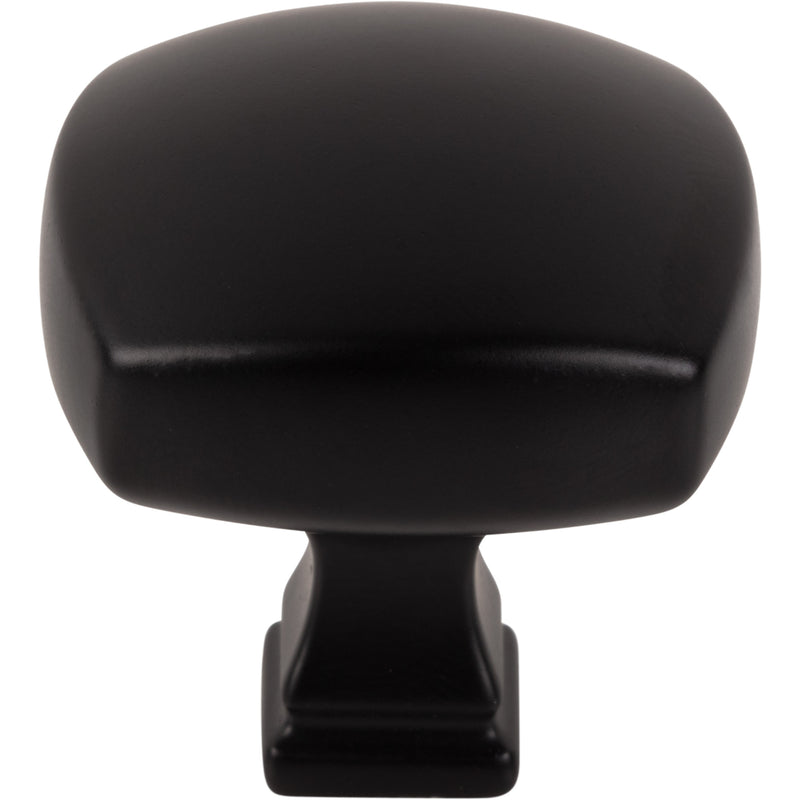 1-3/8" Overall Length Matte Black Square Audrey Cabinet Knob