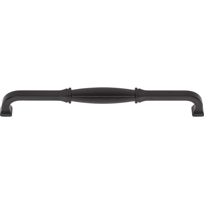 224 mm Center-to-Center Matte Black Audrey Cabinet Pull