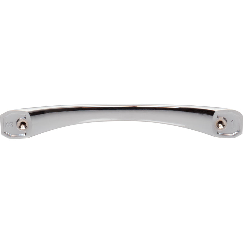 128 mm Center-to-Center Polished Chrome Wheeler Cabinet Pull