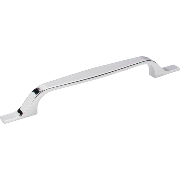 160 mm Center-to-Center Polished Chrome Square Cosgrove Cabinet Pull