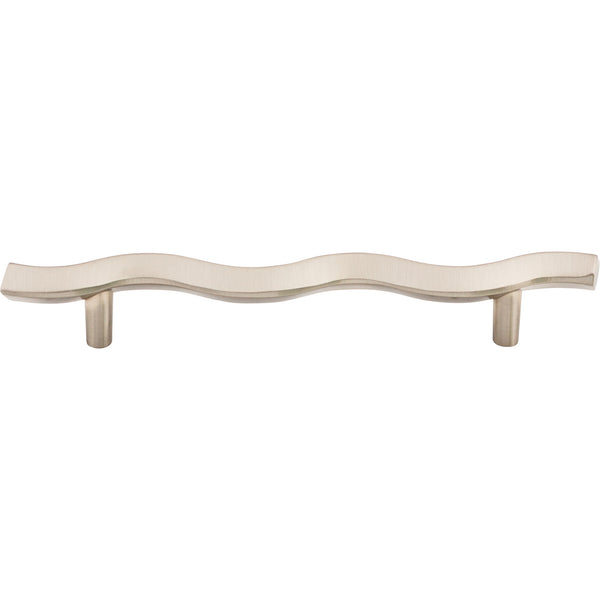 Wave Pull 5 1/16 Inch (c-c) Brushed Satin Nickel