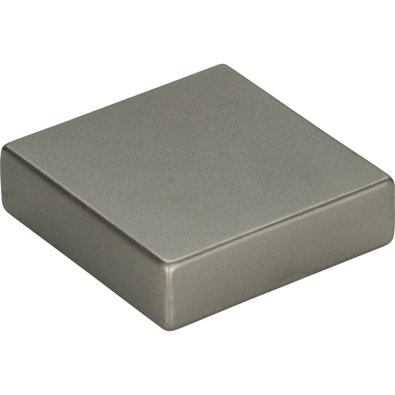 Thin Square Knob 1 1/4 Inch Slate