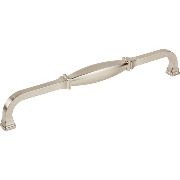 12" Center-to-Center Satin Nickel Audrey Appliance Handle