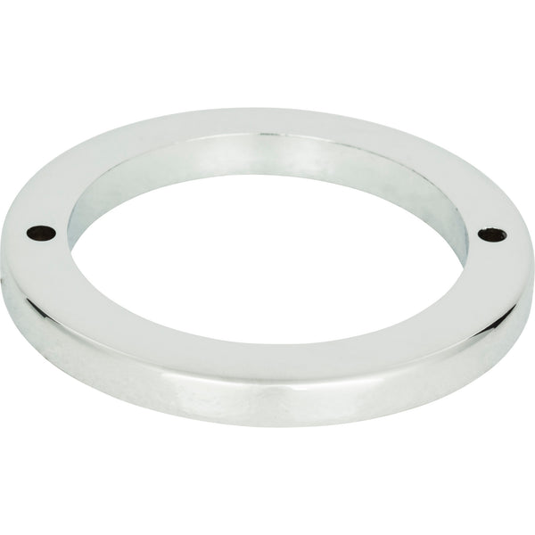 Tableau Round Base 2 1/2 Inch Polished Chrome