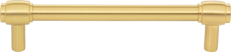 128 mm Center-to-Center Brushed Gold Hayworth Cabinet Bar Pull