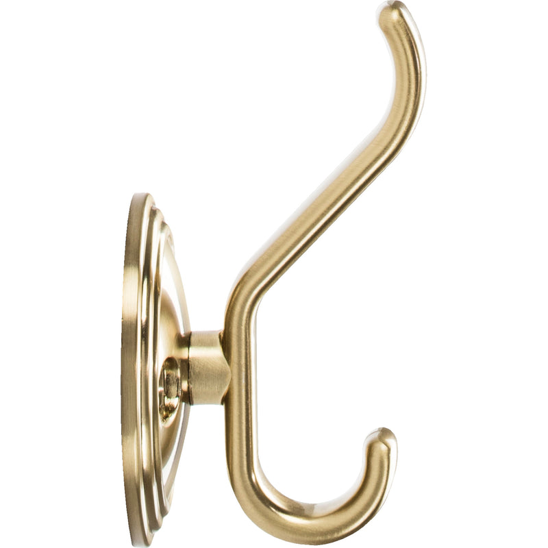 Reeded Hook 3 1/8 Inch Honey Bronze