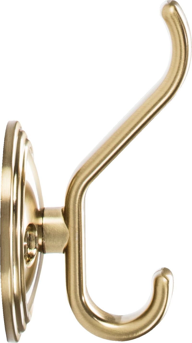 Reeded Hook 3 1/8 Inch Honey Bronze