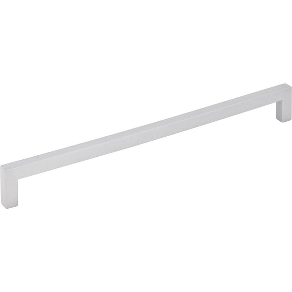 224 mm Center-to-Center Matte Silver Square Stanton Cabinet Bar Pull