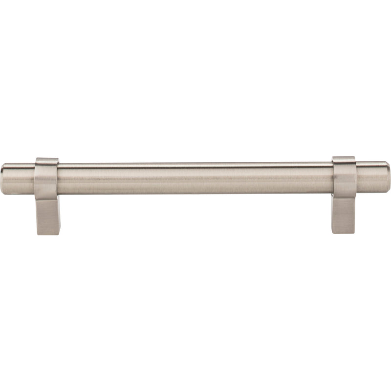 128 mm Center-to-Center Satin Nickel Key Grande Cabinet Bar Pull