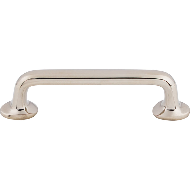 Aspen II Rounded Pull 4 Inch (c-c) Polished Nickel