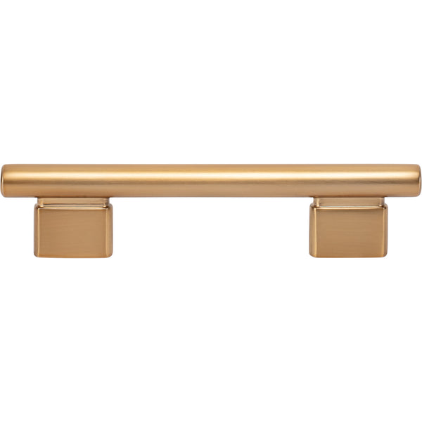 Holloway Pull 3 3/4 Inch (c-c) Warm Brass