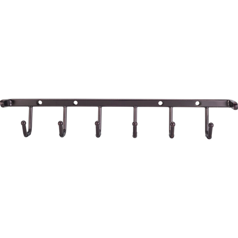 Brushed Oil Rubbed Bronze Screw-Mount Belt Rack