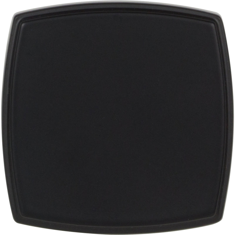 1-3/4" Overall Length Matte Black Square Renzo Cabinet Knob