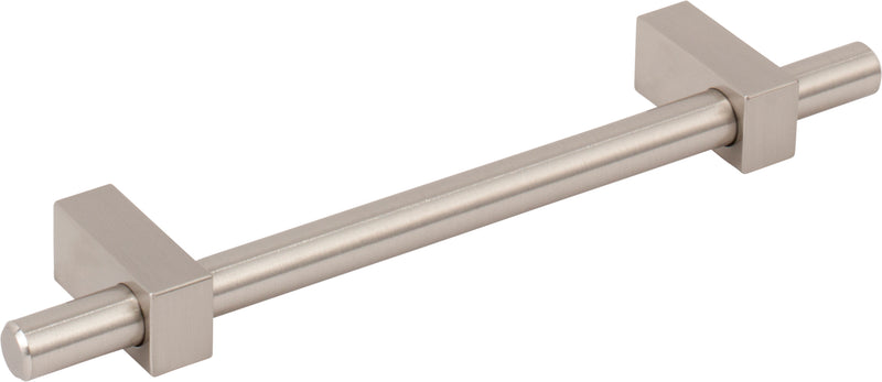 128 mm Center-to-Center Satin Nickel Larkin Cabinet Bar Pull