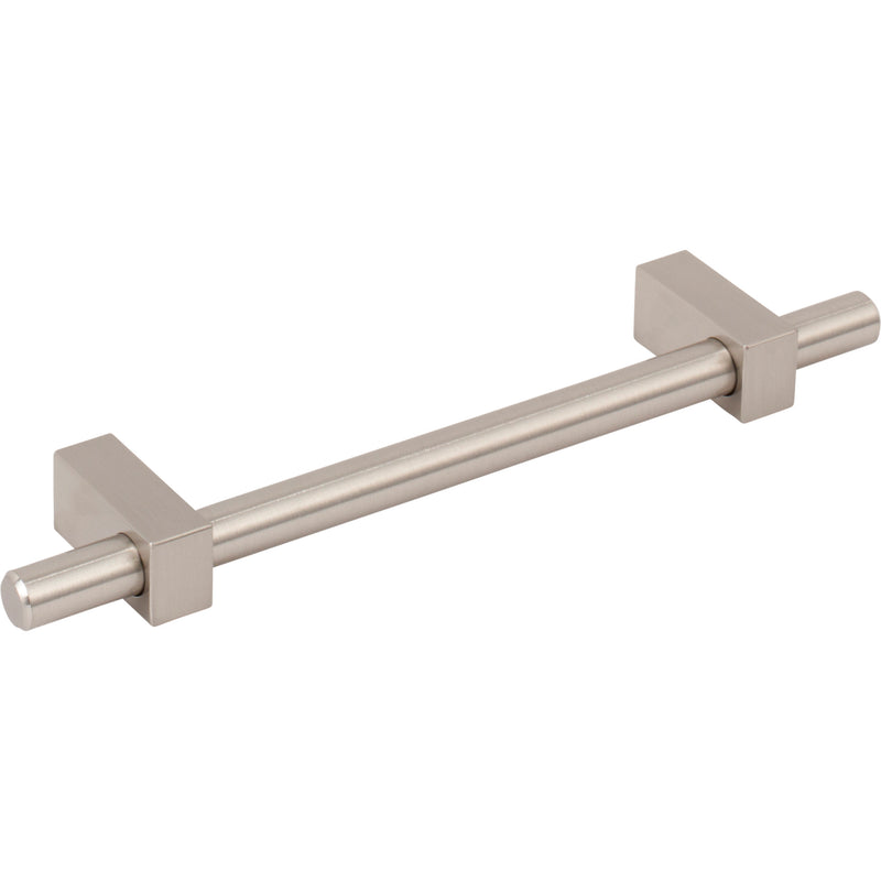 128 mm Center-to-Center Satin Nickel Larkin Cabinet Bar Pull