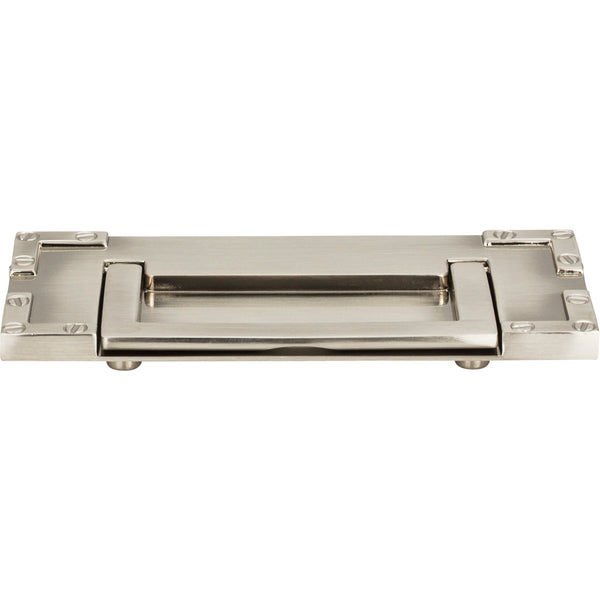 Campaign L-Bracket Drop Pull 3 Inch (c-c) Brushed Nickel