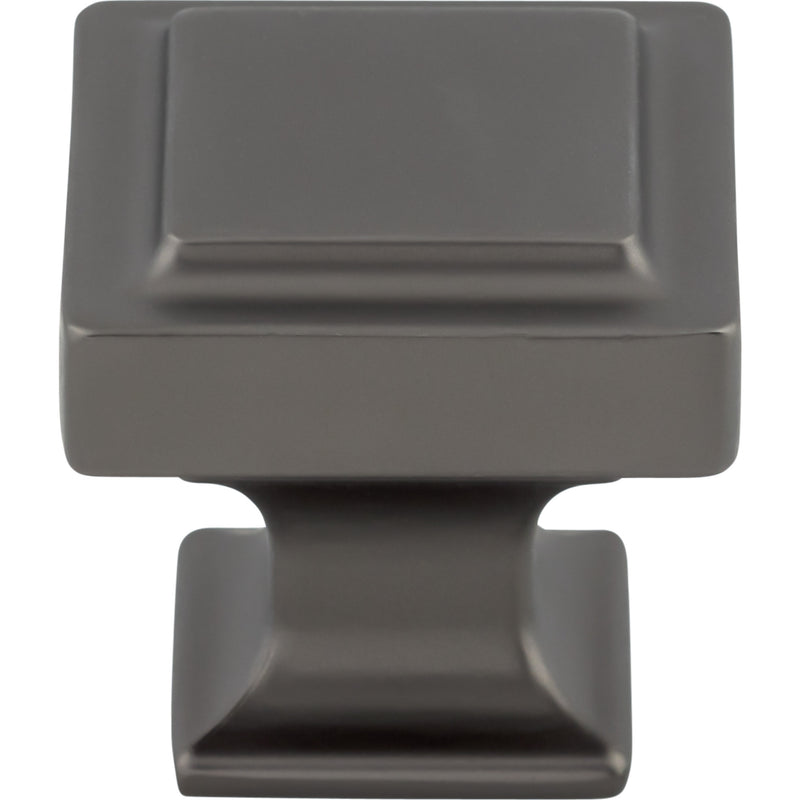 Ascendra Knob 1 1/4 Inch Ash Gray