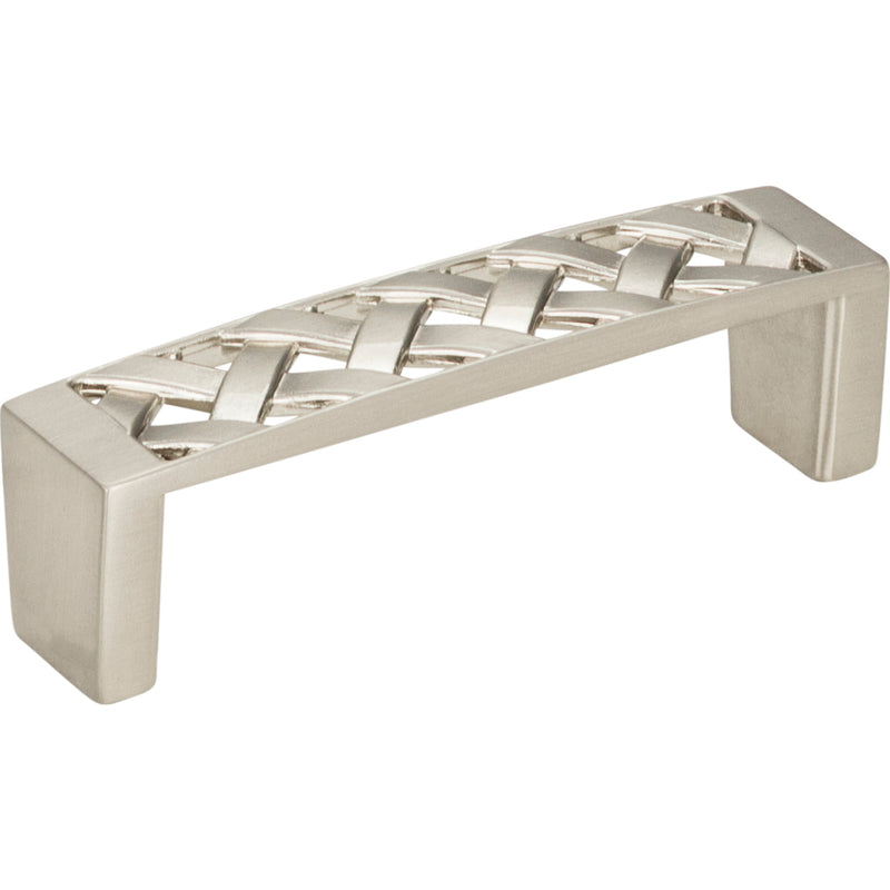 Lattice Pull 3 Inch (c-c) Brushed Nickel