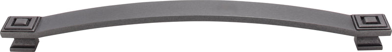 12" Center-to-Center Gun Metal Square Delmar Appliance Handle