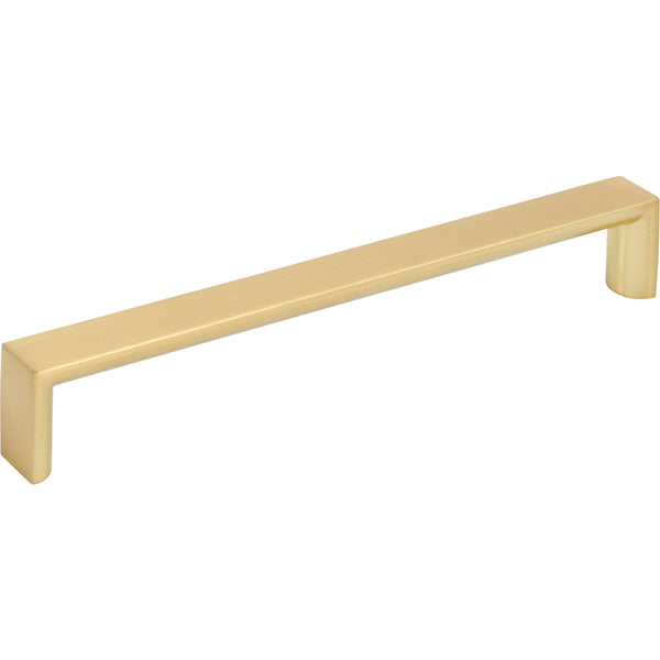 192 mm Center-to-Center Brushed Gold Walker 1 Cabinet Pull