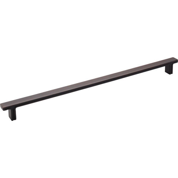 320 mm Center-to-Center Brushed Oil Rubbed Bronze Square Anwick Cabinet Pull