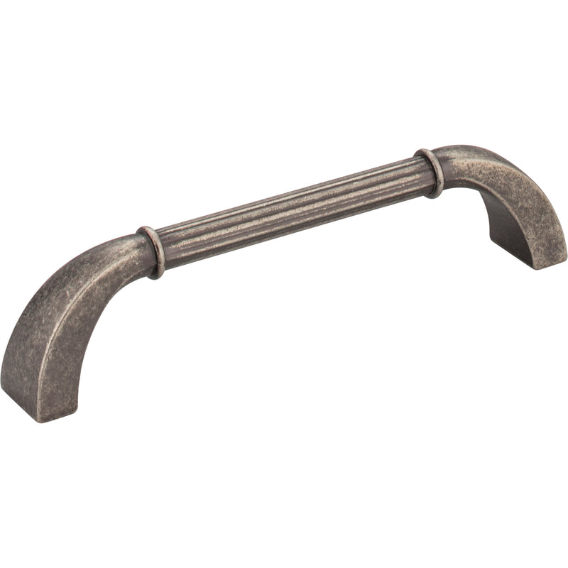 128 mm Center-to-Center Distressed Pewter Cordova Cabinet Pull