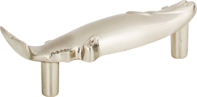 Fish Pull 3 Inch (c-c) Brushed Nickel