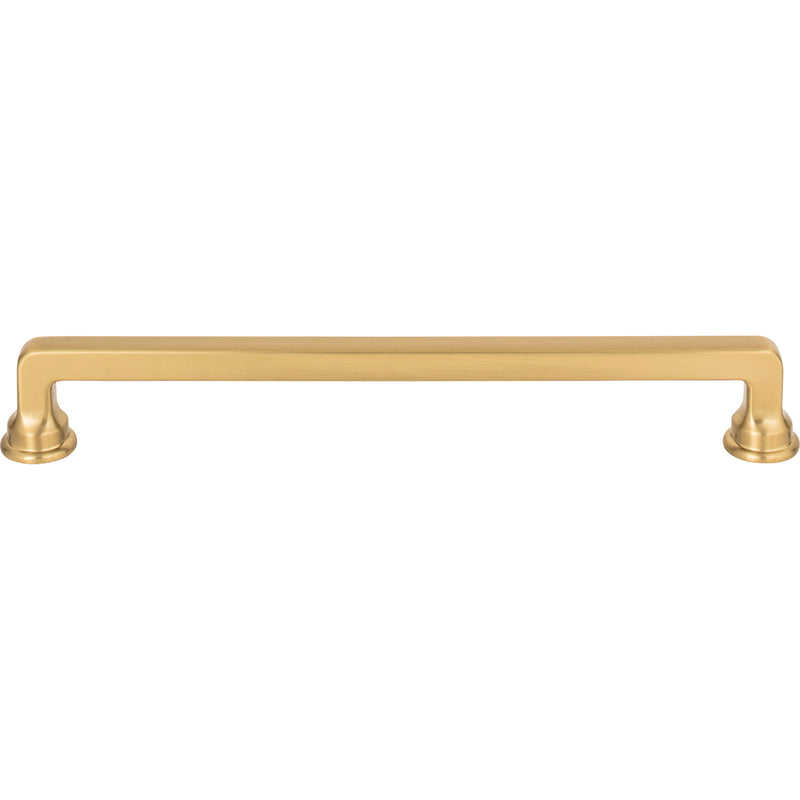 Oskar Pull 7 9/16 Inch (c-c) Warm Brass