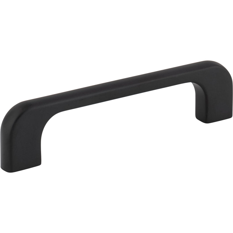 96 mm Center-to-Center Matte Black Alvar Cabinet Pull