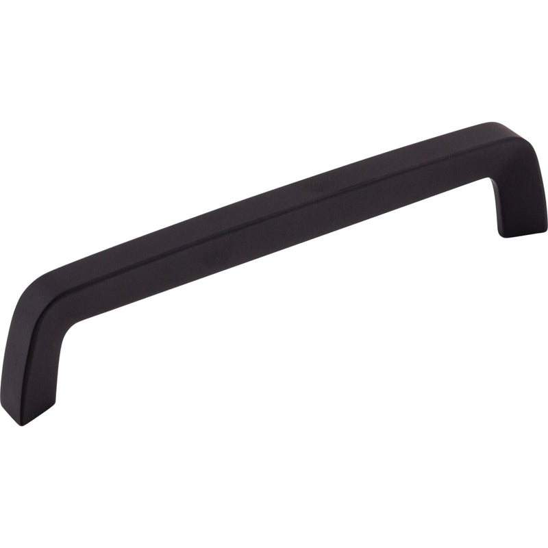 Tapered Bar Pull 6 5/16 Inch (c-c) Flat Black