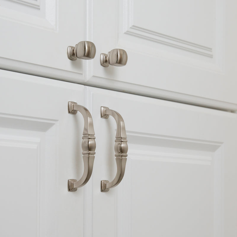 96 mm Center-to-Center Satin Nickel Katharine Cabinet Pull