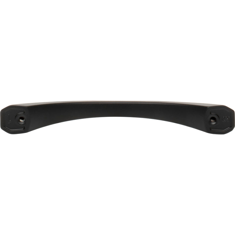 128 mm Center-to-Center Matte Black Wheeler Cabinet Pull