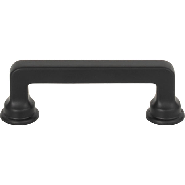 Oskar Pull 3 Inch (c-c) Matte Black