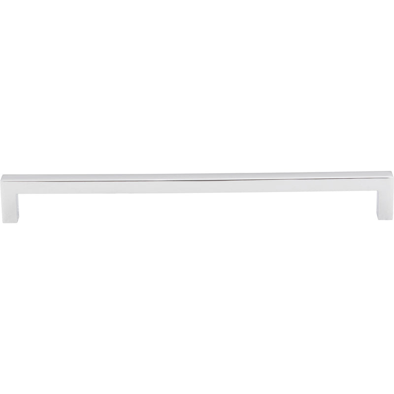 224 mm Center-to-Center Polished Chrome Square Stanton Cabinet Bar Pull