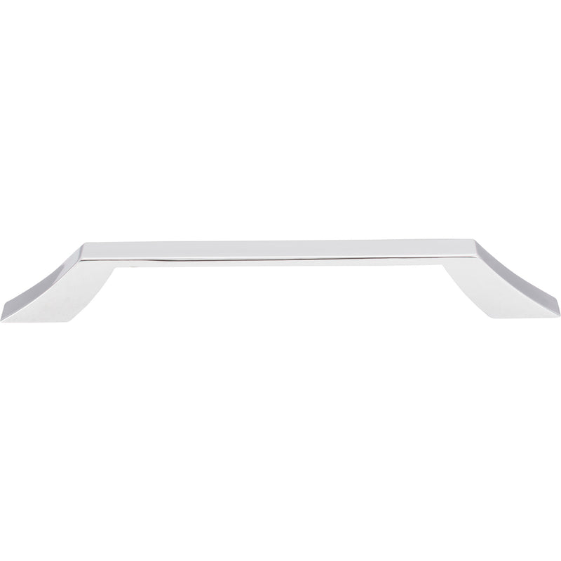 160 mm Center-to-Center Polished Chrome Square Royce Cabinet Pull