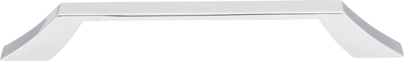 160 mm Center-to-Center Polished Chrome Square Royce Cabinet Pull