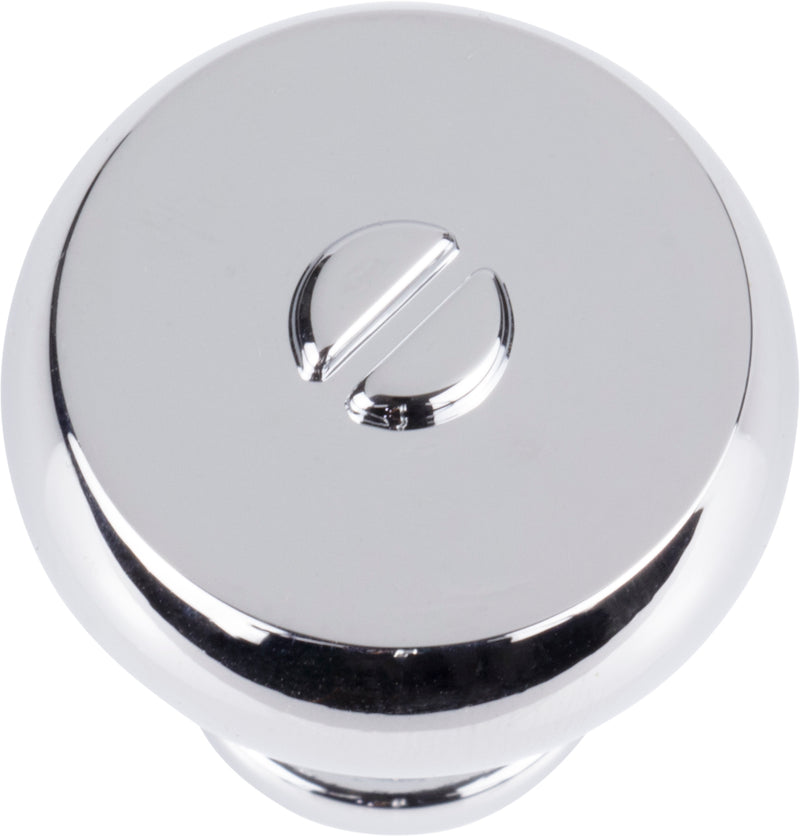 Everitt Knob 1 3/16 Inch Polished Chrome