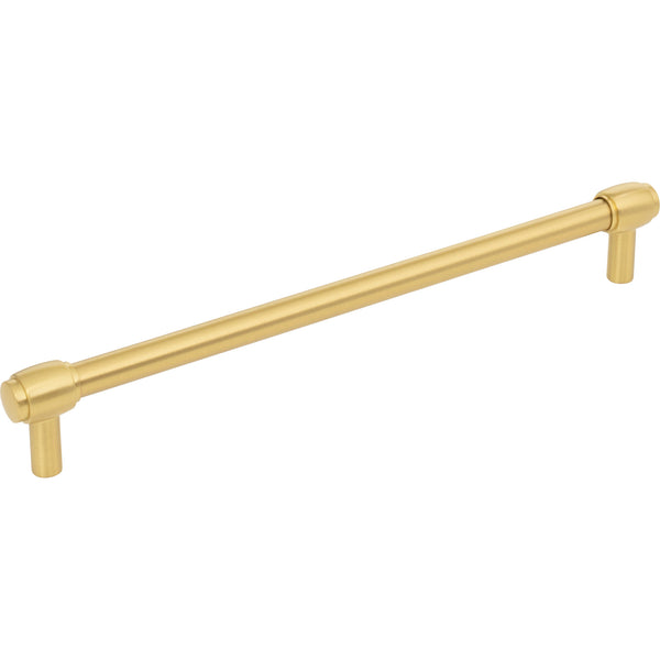 224 mm Center-to-Center Brushed Gold Hayworth Cabinet Bar Pull