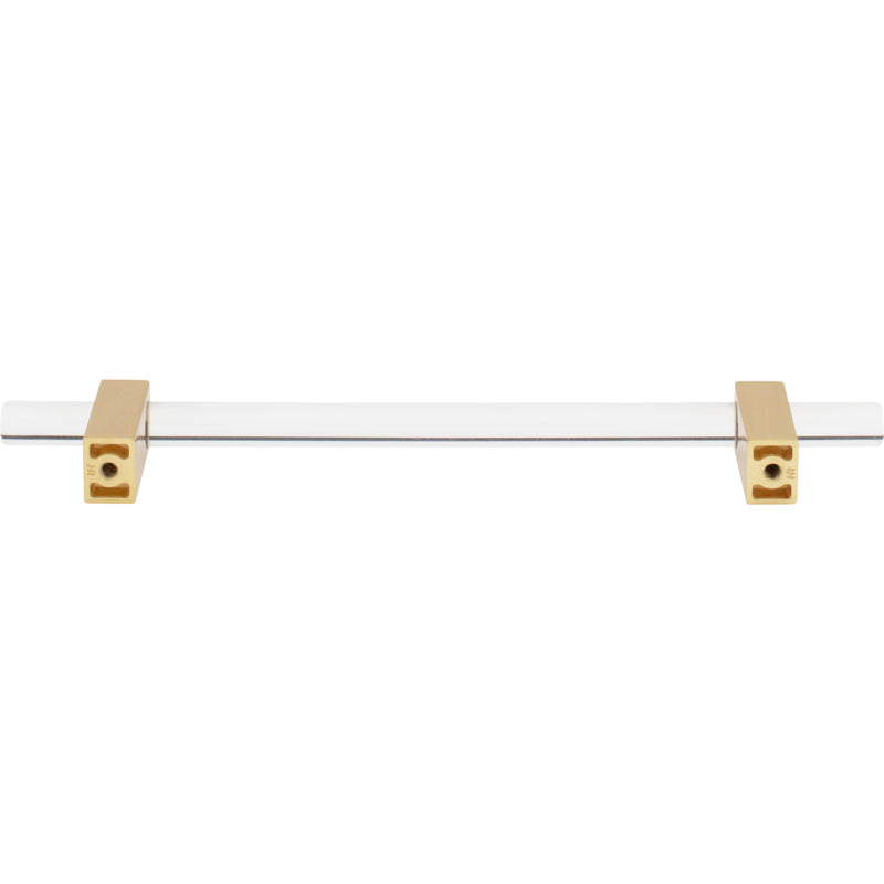 160 mm Center-to-Center Brushed Gold Spencer Cabinet Bar Pull