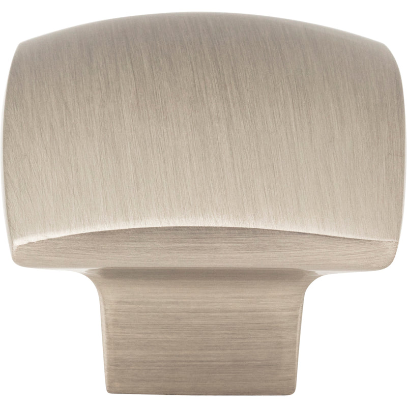 1-3/16" Overall Length Satin Nickel Square Sonoma Cabinet Knob