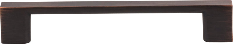 128 mm Center-to-Center Brushed Oil Rubbed Bronze Square Sutton Cabinet Bar Pull