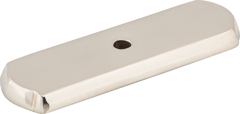 Aspen II Rectangle Backplate 2 1/2 Inch Polished Nickel