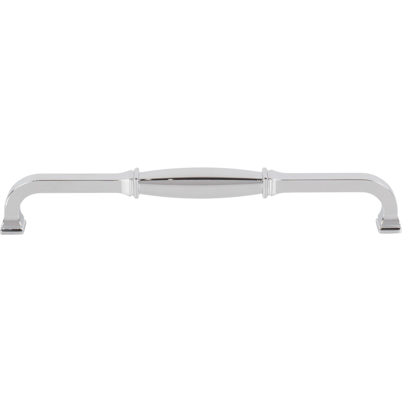 224 mm Center-to-Center Polished Chrome Audrey Cabinet Pull